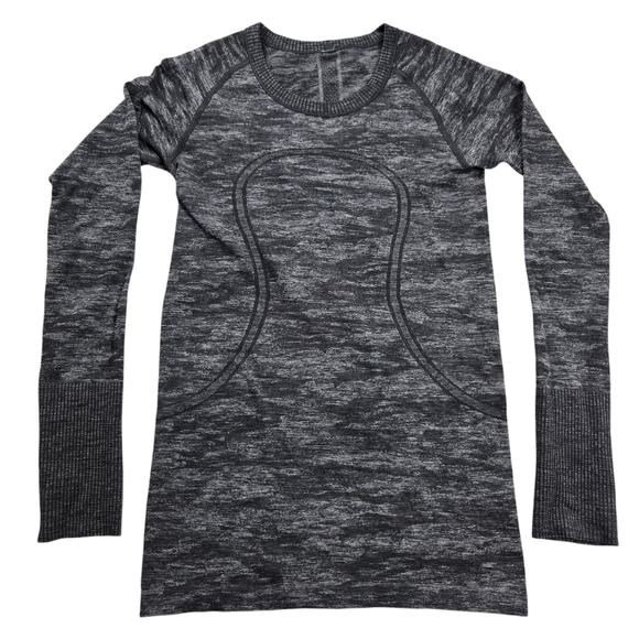 Lululemon Women Sz 6 Swiftly Tech Long‎ Sleeve Crew Lightweight Four-Way Stretch - Picture 1 of 12
